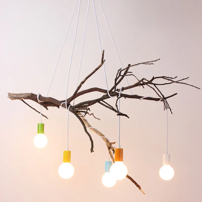 Mordern скандинавский Ретро Эдисон лампа люстра винтажный Лофт античный