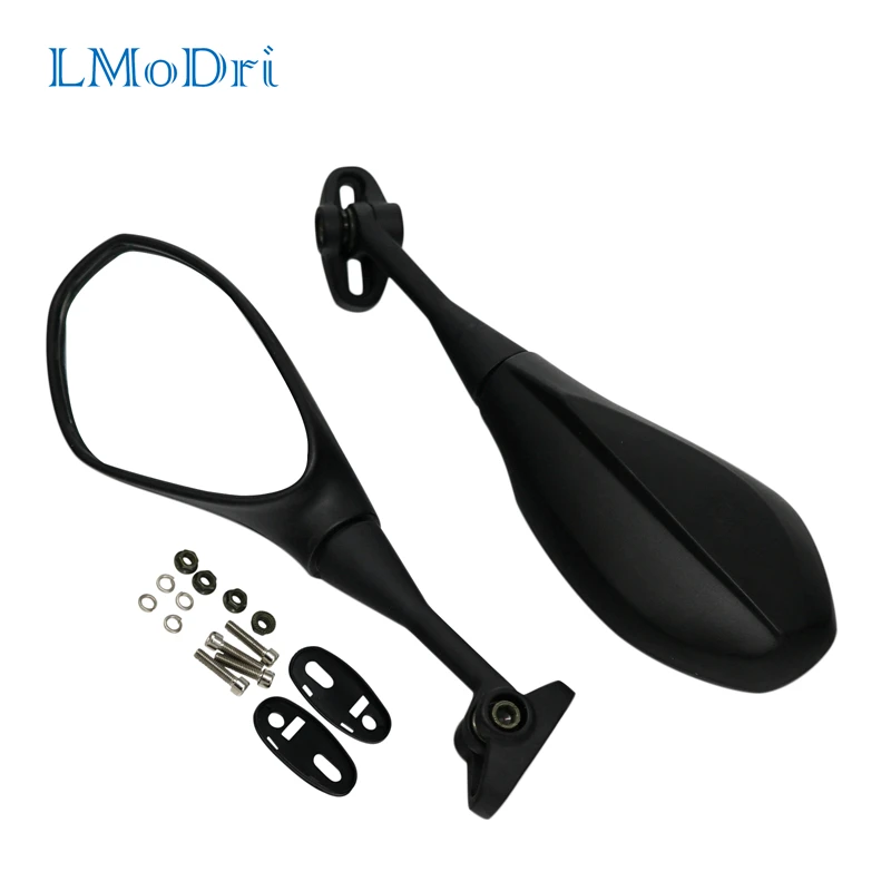 

LMoDri Motorcycle Mirror Sport Bike Scooter Racing Rear View Mirrors For Honda CBR F4 HYOSUNG GT Kawasaki Ninja