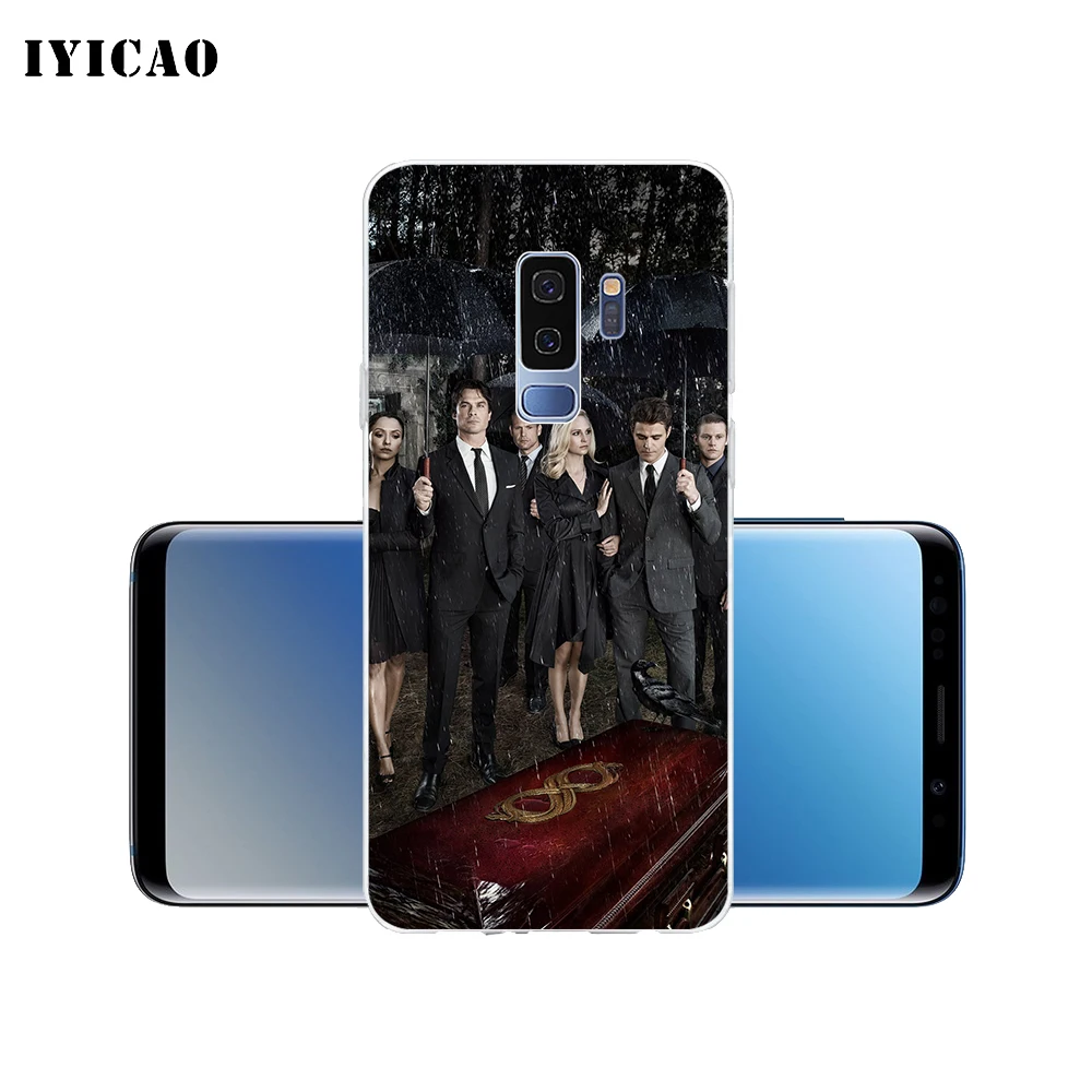 IYICAO Дневники вампира Сезон 8 Мягкий силиконовый чехол для телефона Samsung Galaxy S10e S10 S9