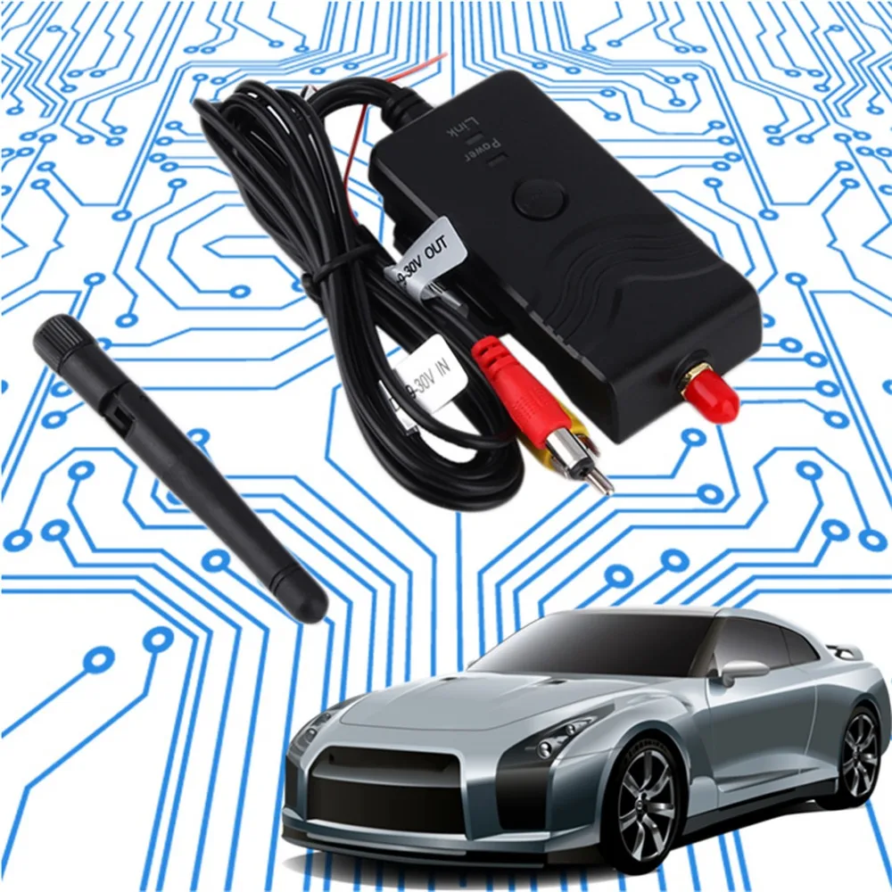 1 шт. Автомобильная Wifi камера 903 Вт Wifi передатчик Автомобильная камера заднего вида AV интерфейс