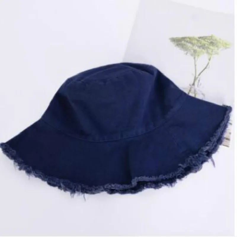 Панама женская однотонная с широкими полями рыболовная шляпа в стиле хип хоп