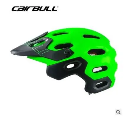 green whit black Cairbull ралли Велоспорт шлем велосипедный шлем горный велосипед MTB велосипед Регулируемый vr-шлем безопасности шлем - Цвет: green whit black