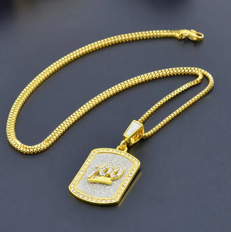 FENGLI богемное 100 очков ожерелье для мужчин Золотое очарование геометрический