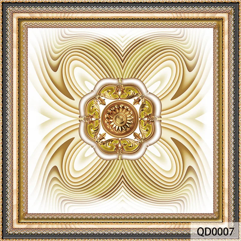 QINGCHUN Custom Print 3D Fabric &ampTextile Wallcoverings For Walls Cloth Ceiling Matt Silk Living Room Europea Flower Seamles |
