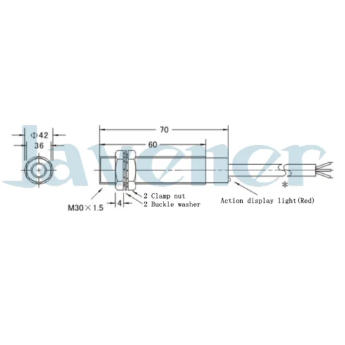 LJ30A3 10 Z/EX/J/EZ M30 NO DC6 36V/AC90 250V мм индуктивный датчик приближения|sensor sensor|sensor inductive