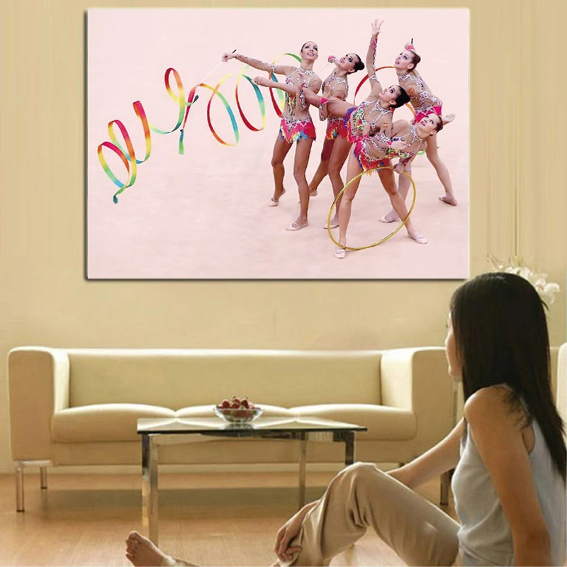 Алмазная вышивка сделай сам круглая крестиком художественная гимнастическая