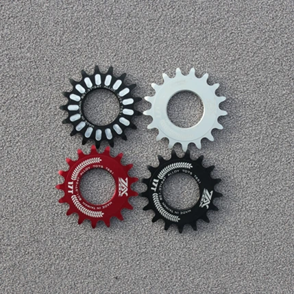 Фиксированная Шестерня велосипед cog Freewheel Cogs ступица Блокировка одна скорость 17T