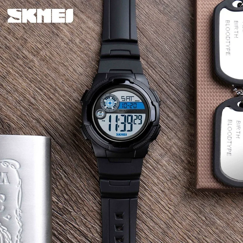 Часы наручные SKEMI 2019 мужские цифросветодиодный Брендовые спортивные