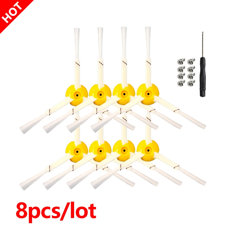 

3-Armed Spin Brush For iRobot Roomba 800 900 Series 860 865 866 870 871 880 885 886 890 960 966 980 Vacuum Cleaner Spare Parts