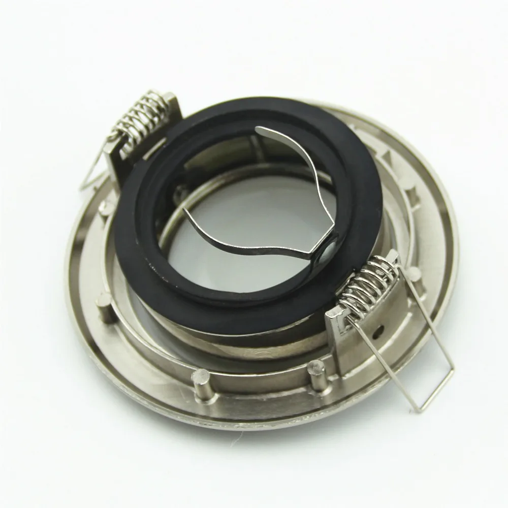 CE ROHS никелевый круглый светодиодный фонарь GU10 фонарь|Точечные прожекторы| |