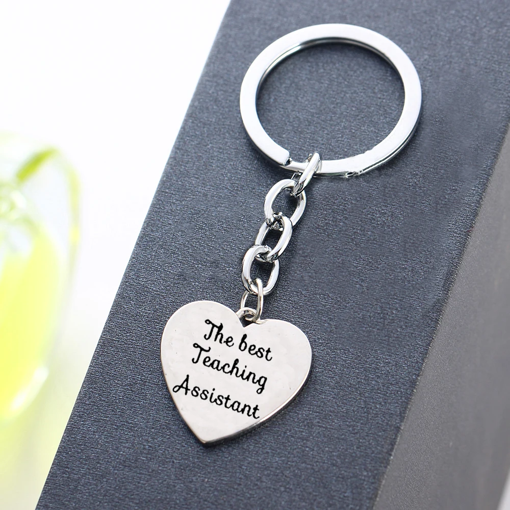 Подарок брелок для учителя подарок ассистента детский преподавателя ювелирное