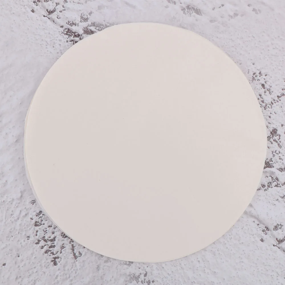 50Pcs/bag Round Parchment Non-Stick Double Layer Silicone Baking Paper Cake Biscuit Hamburger Pastry Greaseproof Paper BBQ Mat