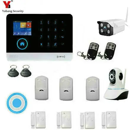 Беспроводная домашняя охранная система yobang3g wi-fi WCDMA GPRS сигнализация