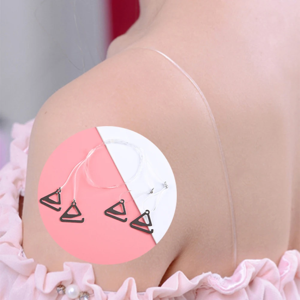 1 пара Женский Регулируемый бюстгальтер на ремешке модное вечернее платье нижнее