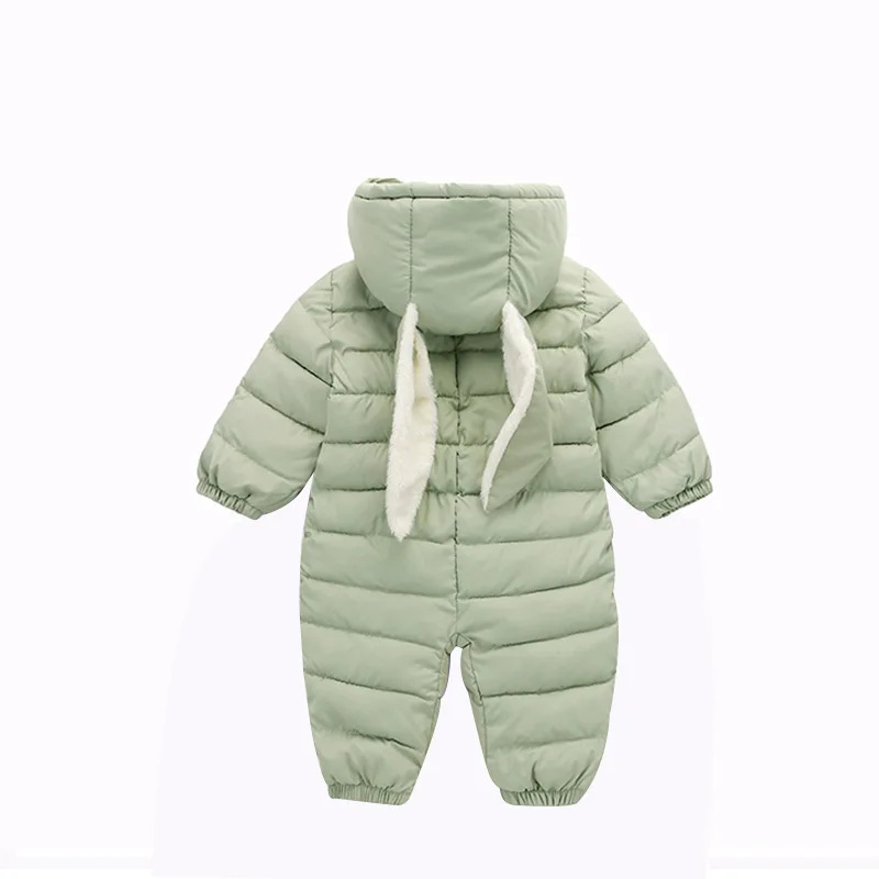 Осенне зимний милый комбинезон пальто для малышей новый костюм мальчика теплый