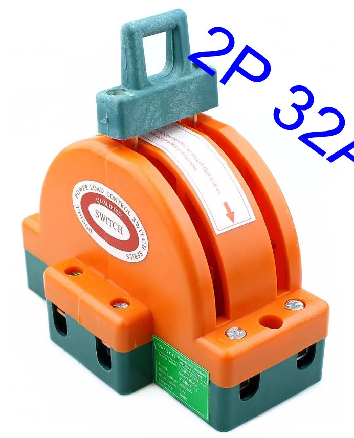 30A 220 V двухполюсный двойной бросок нож выключатель 2P32A