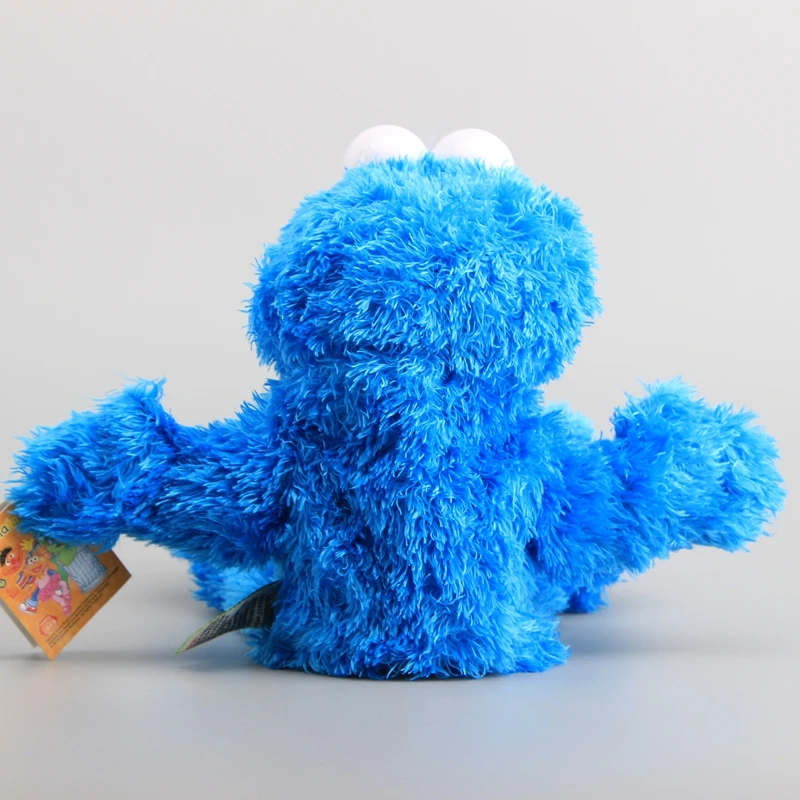 Куклы с изображением улицы Сезам, куклы Mookie Monster, Плюшевые Ручные куклы, мягкие куклы 1" 32 см