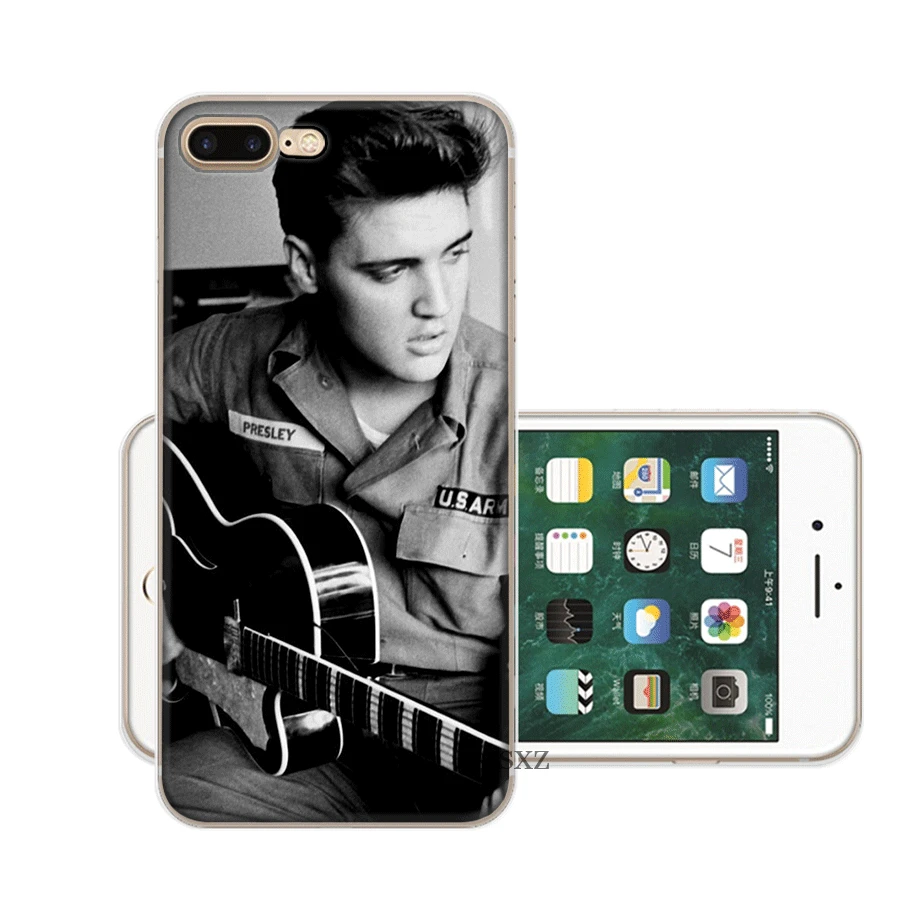 Чехол для телефона Elvis Presley Kiss iPhone 5 5S SE 6 6s 7 8 Plus X XS XR Max|Чехлы-накладки| |