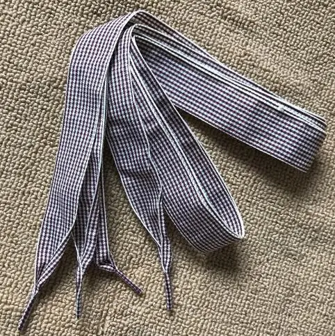 Шнурки в клетку 120 см/47 дюймов британском стиле|Шнурки| |