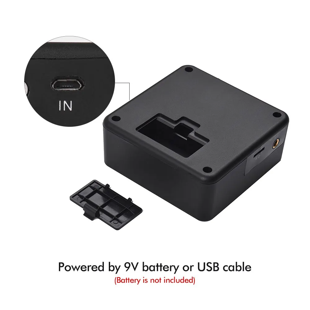 Muslady MS-5 Портативный Мини гитарный усилитель динамик 5 Вт поддержка подключения BT