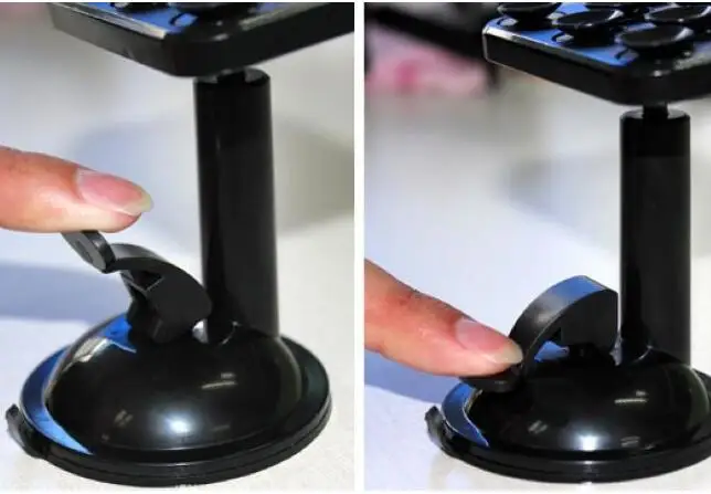 WISE TRAVEL Portable General 360 Degree Rotation Car Bracket Holder Adjustable Size Stable Stand Support Sucker Base Phone Model |