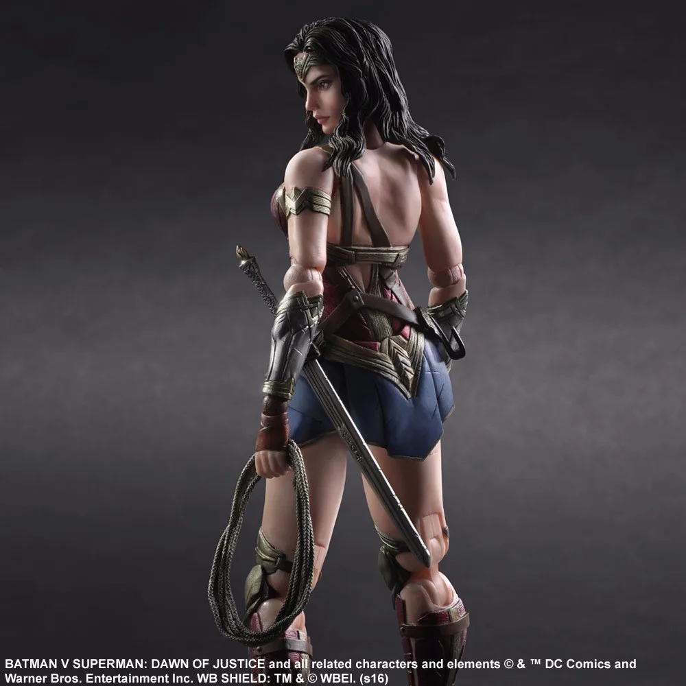 PLAY ARTS 27 см Wonder Woman DC фигурка модель игрушки