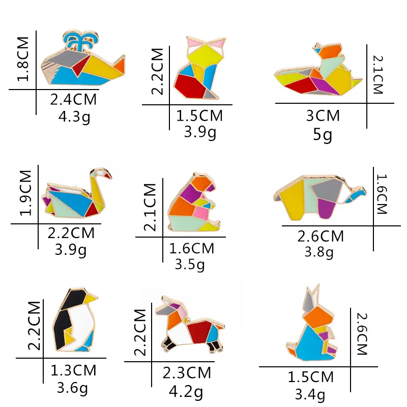 Креативные Геометрические линии красочные животные Пингвин цигнет сосны