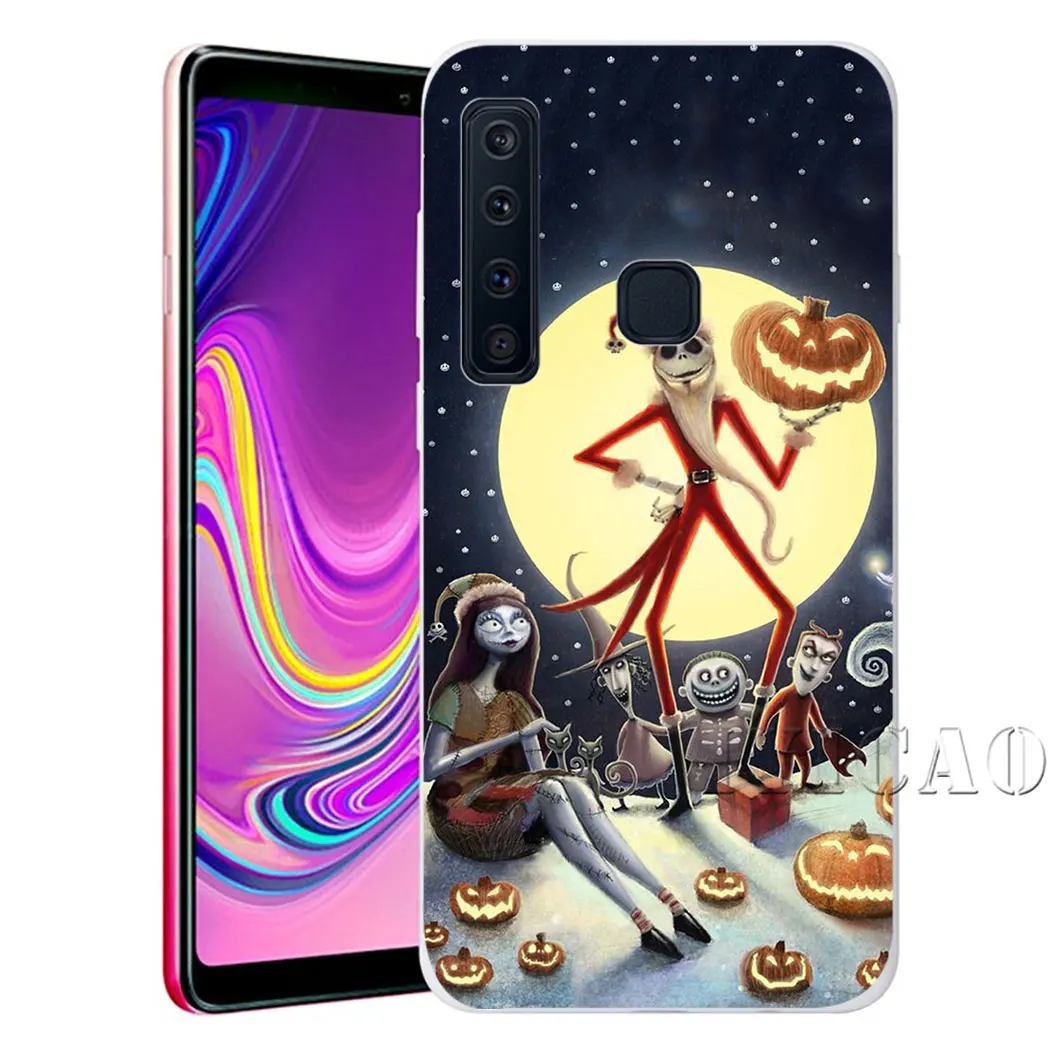 Жесткий чехол с рисунком Кошмар перед Рождеством для Samsung Galaxy S10e S10 S9 S8 Plus S6 S7 Edge Note