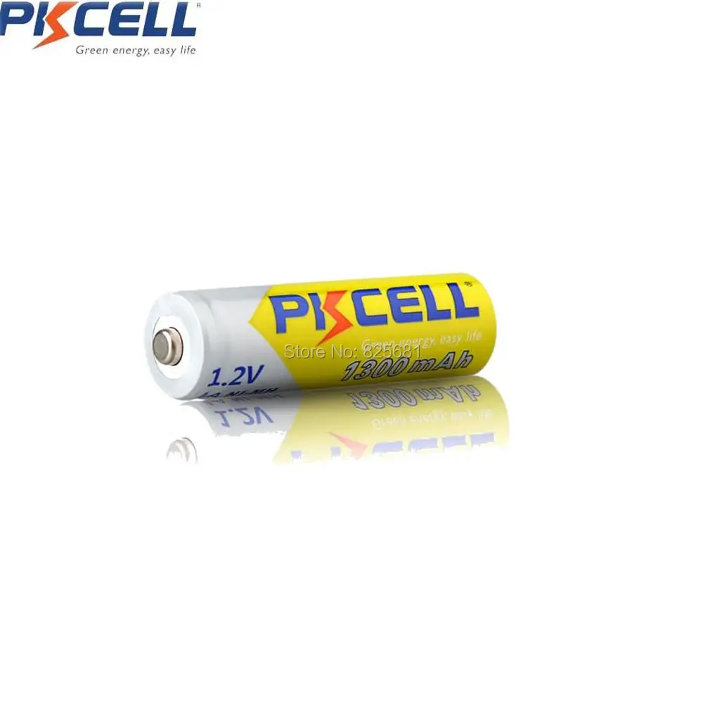 10 шт PKCELL AA 1,2 V NIMH аккумуляторная батарея aa 1300mah 1,2 Вольт nimh батареи для DVD MP3 цифровой камеры