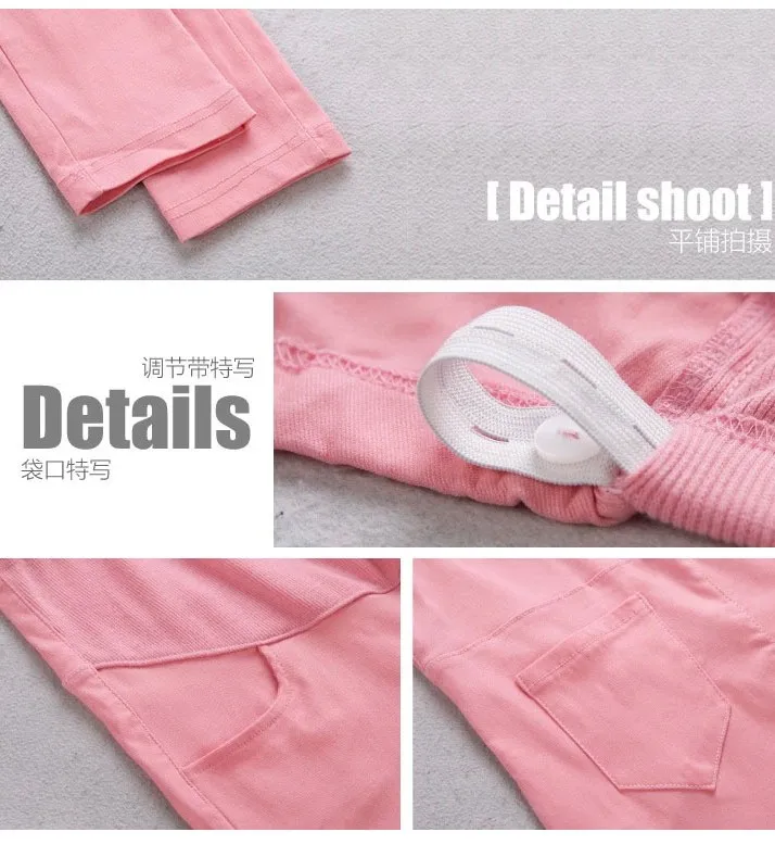 Эластичные штаны с высокой талией для беременных женщин джинсы 2018 летняя осенняя