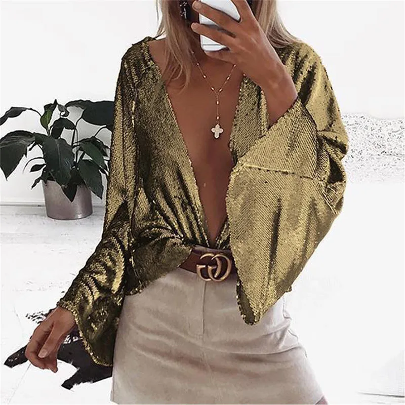 Женский кардиган с рукавами-фонариками весенне-осенняя Сексуальная куртка