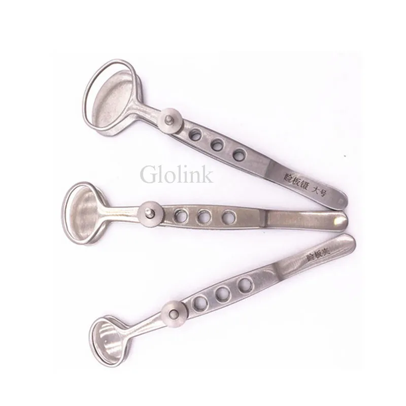 Три размера S M L можно выбрать медицинский офтальмологический Пинцет для век из