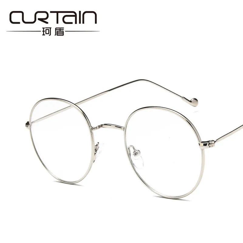 2019 Curtain Optical Glasses New Korean Version Of The Retro Flat Mirror Trendy Frame Female Literary With Myopia | Аксессуары для