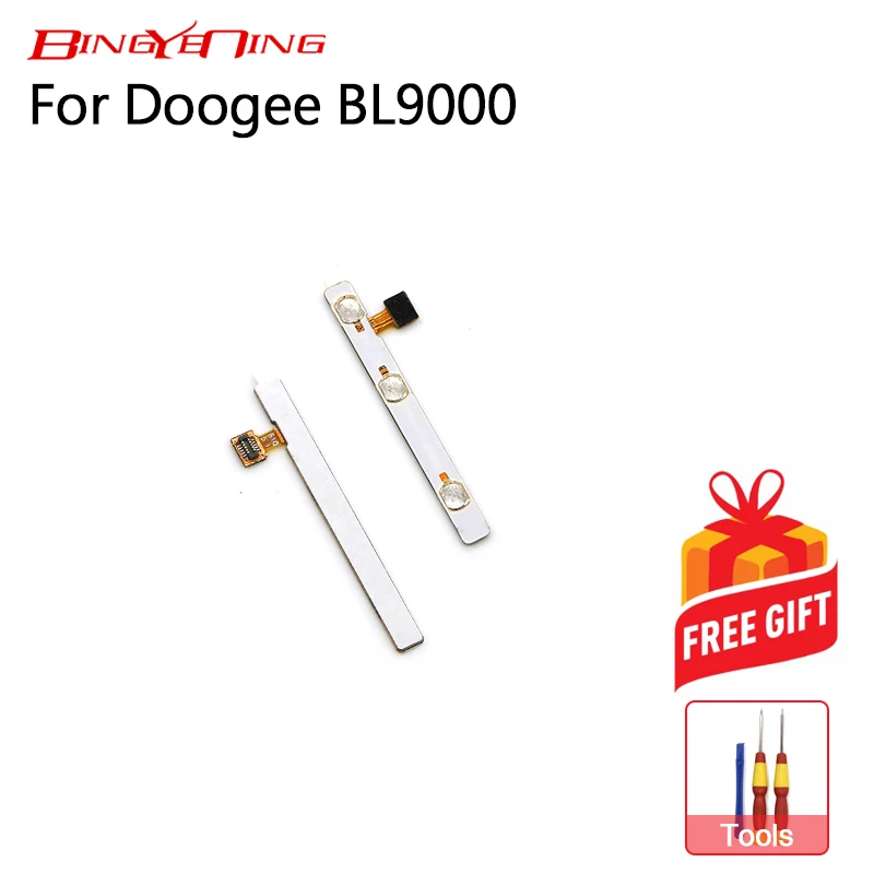 BingYeNing новинка оригинал Для Doogee BL9000 ВКЛ./ВЫКЛ. + громкость FPC кнопка вверх/вниз