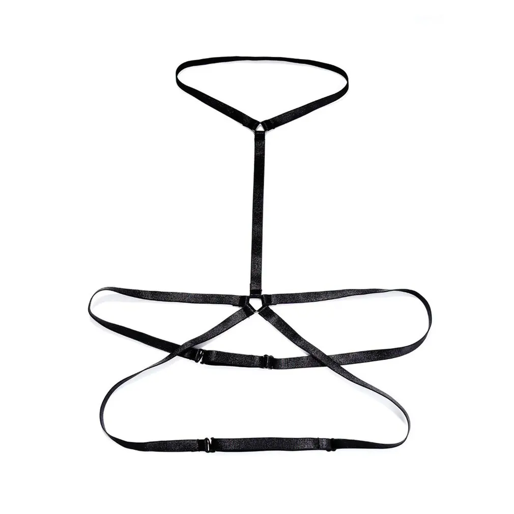 Пикантные эластичные нательная цепочка под Для женщин женская портупея на