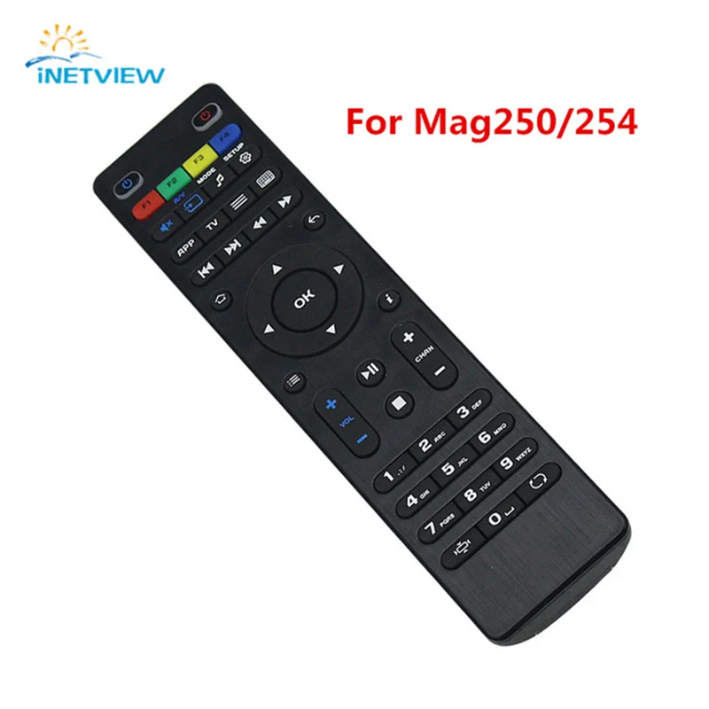 2 шт. пульт дистанционного управления для Mag 254 сменный Mag254 MAG250 Linux система tv box