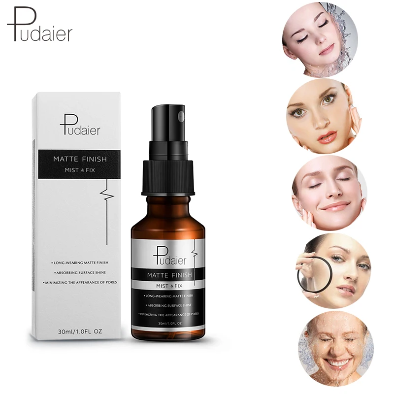 Pudaier спрей для лица профессиональный макияж Fix Mist Matte Dewy Finish увлажняющий тоник спрей для макияжа