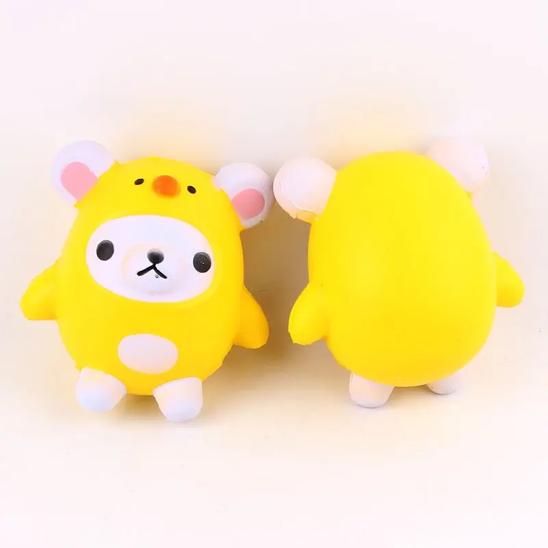 Новинка 2018 милый Сжимаемый куриный чокер Jumbo Kawaii медленно Восстанавливающий