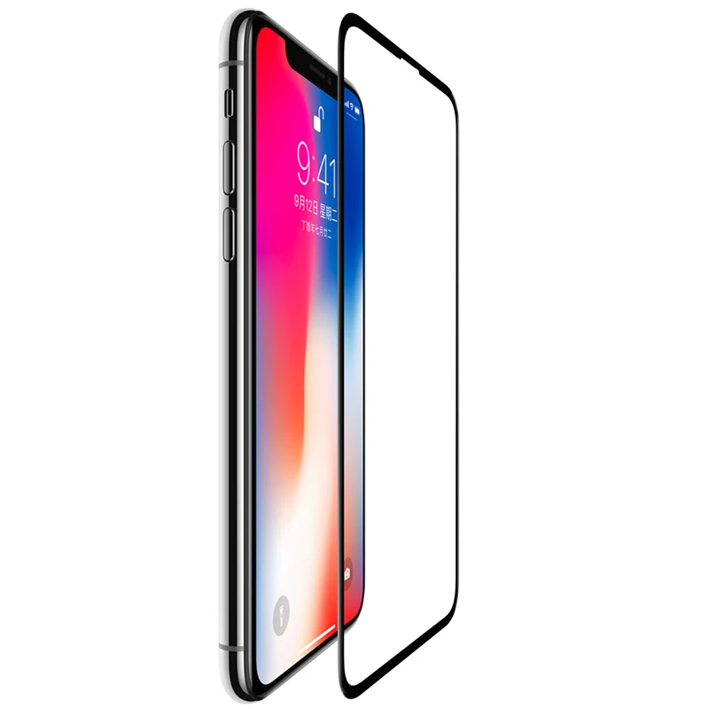 Закаленное стекло Nillkin 3D CP с полным покрытием для iPhone 11 Pro Max XR XS X | Мобильные