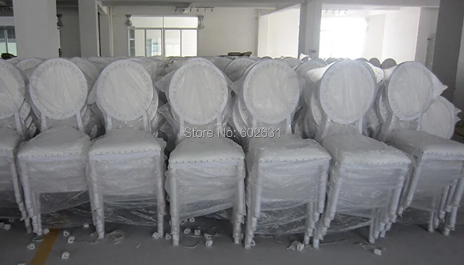 Белый алюминиевый Королевский свадебный стул для банкета отеля|chair louis|chair