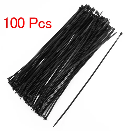 IMC Hot 8 &quotпластиковые кабельные стяжки на молнии 100 Pack (черный)|zip ties|cable zip tieplastic cable