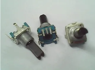 EC12 type кодировщик без шага 12 импульсная ось длиной 20 мм Гладкий цифровой