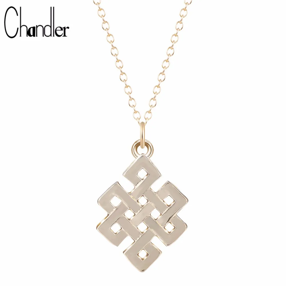 Подвеска с узлом 10 шт.|collier infinity|pendant necklacechain choker |