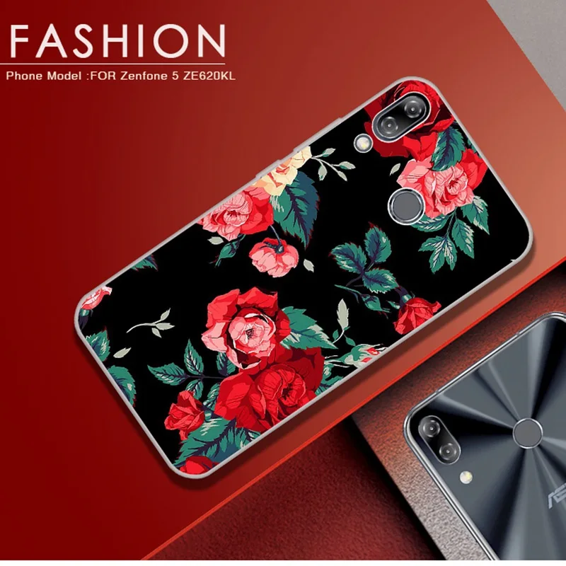 Чехол для ASUS Zenfone 5 ZE620KL силиконовый чехол с изображением кота Coque Для Funda 6 2' |