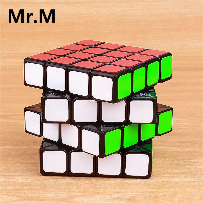 Магнитный магический куб Sengso 3x3x3 Mr.M 4x4x4 магнитные кубики головоломки наклейки