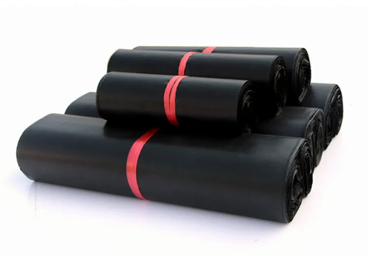 Black Poly Mailer Adhesive Envelope Bags Shipping Packaging Plastic Mailing Wedding Gift Box Package Bag | Дом и сад