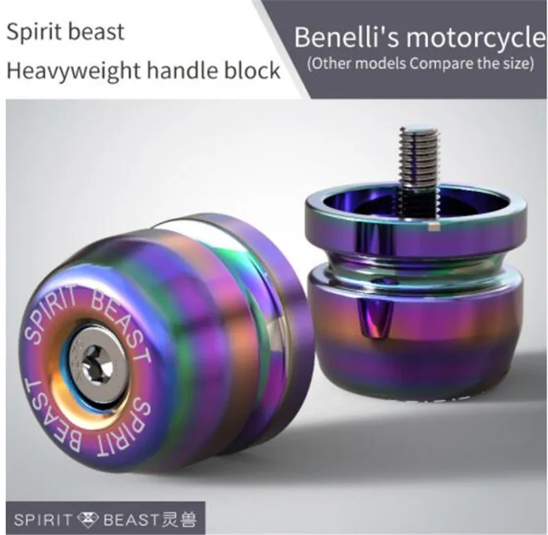 SPIRIT BEAST Motorcycle Handle Plug Modification BN300 Parts Handlebar Block Balance Motocross Drop Protection | Автомобили и
