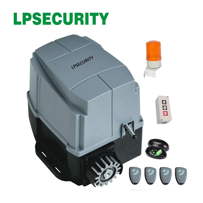 LPSECURITY 800 кг двигатель переменного тока автоматические ворота системы электрические раздвижные ворота открывалка двигатель foresee