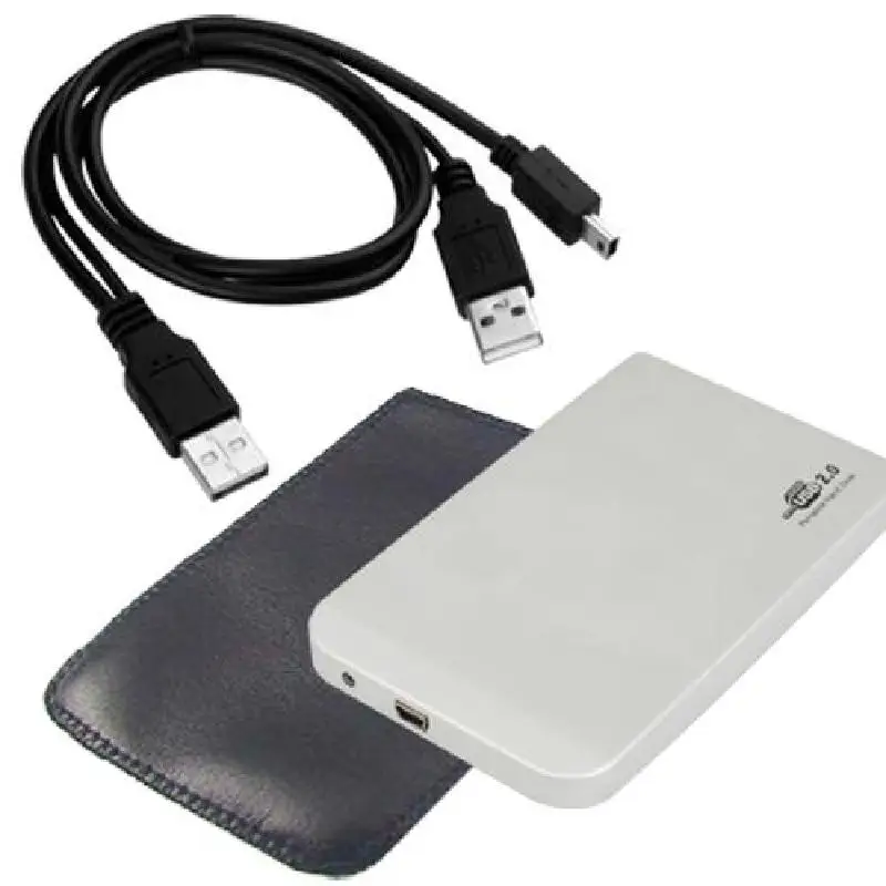 MEMTEQ USB 2,0 IDE HD HDD корпус жесткого диска Внешний чехол 2,5 дюйма алюминиевый чехол для жесткого диска для ПК ноутбука