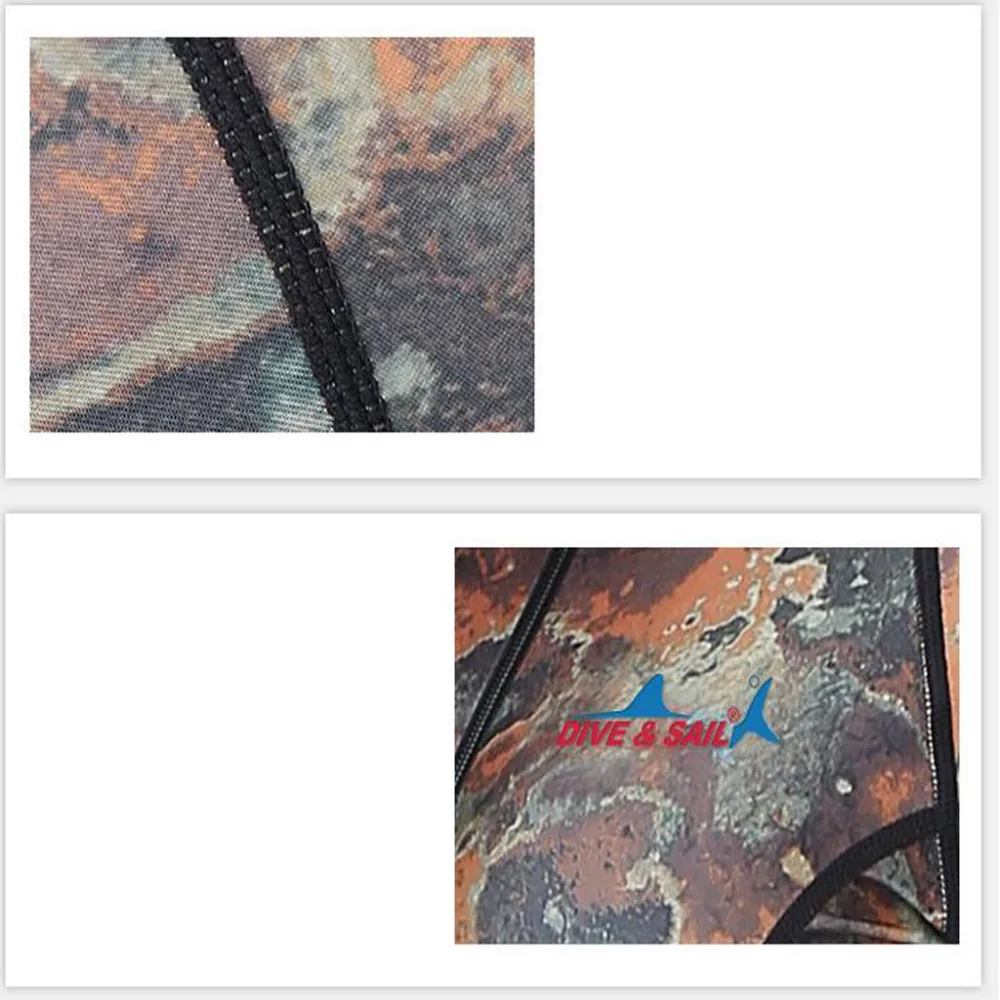 Мужской Камуфляжный гидрокостюм камуфляжный для дайвинга подводной рыбалки